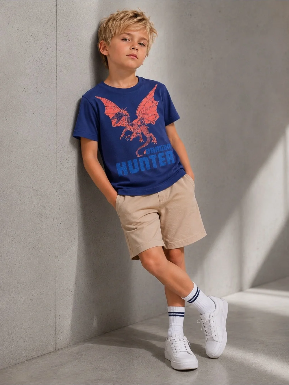 OshKosh B’gosh Dragon Hunter Graphic Tee Size 10